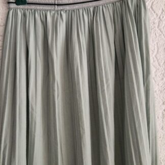 134 140 - Hema rok mint plooien (0825am)