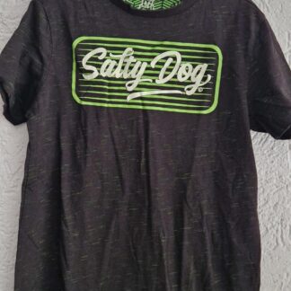 146 152 - Salty Dog shirt zwart groen (0825am)