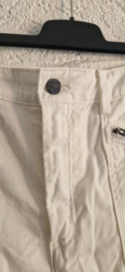 36 - H&M witte broek (0825ros) - Afbeelding 4