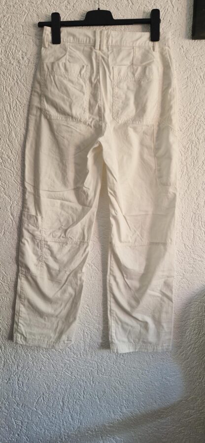 36 - H&M witte broek (0825ros) - Afbeelding 6