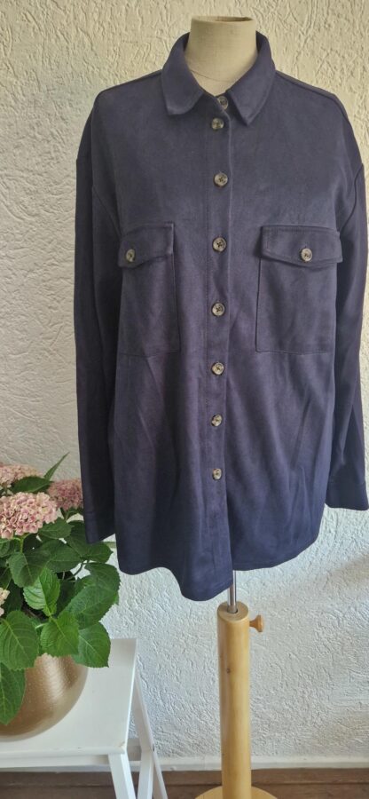 38 - 's Oliver blouse najaar blauw (0825ros)