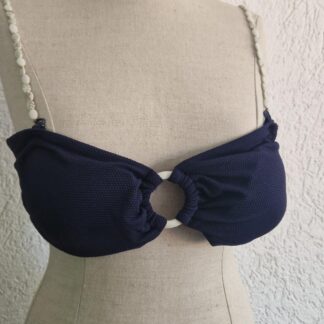 M - Primark bikinitop blauw nieuw (0825ros)