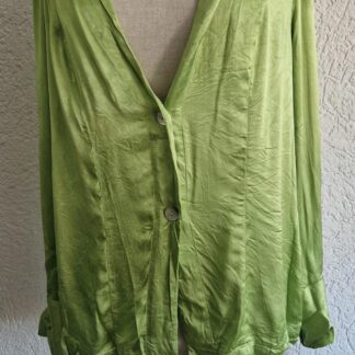 L - H&M groen blousejasje (0825ros)
