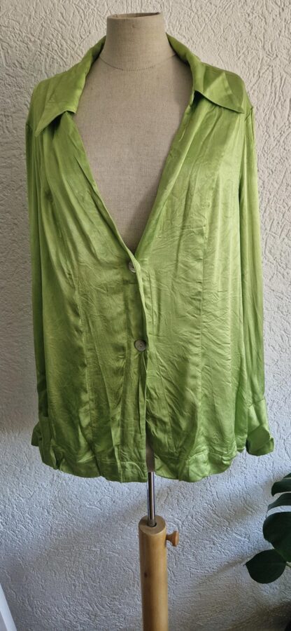 L - H&M groen blousejasje (0825ros)