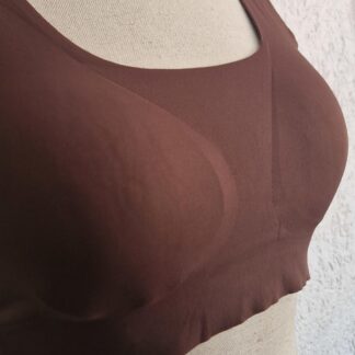 S/M - Undies bh bruin soft nieuw (0825ros)