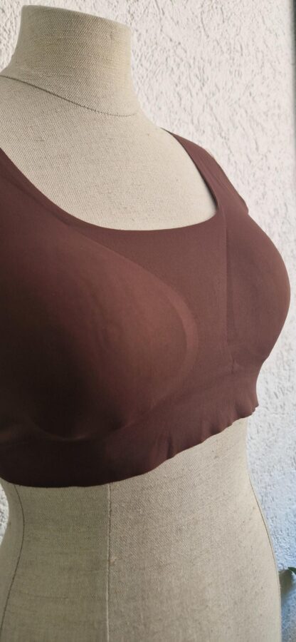 S/M - Undies bh bruin soft nieuw (0825ros)