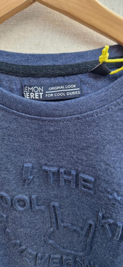 164 - Lemon Beret shirt blauw nieuw (0825bak) - Afbeelding 4