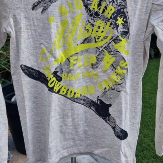 140 - Lemon Beret shirt grijs nieuw (0825bak)