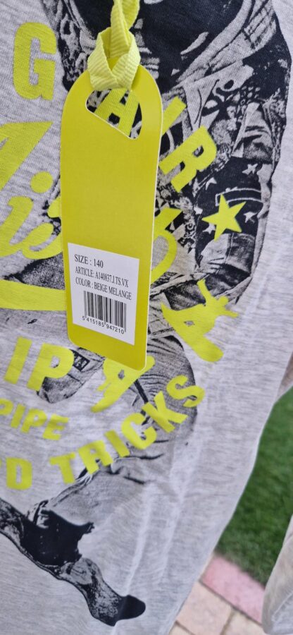 140 - Lemon Beret shirt grijs nieuw (0825bak) - Afbeelding 5