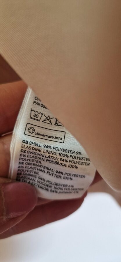 38 - H&M lange blazer beige nieuw (0925may) - Afbeelding 7