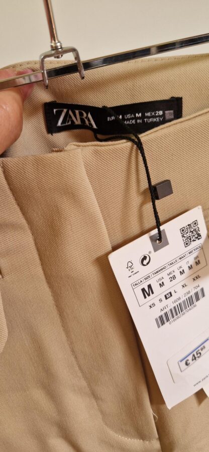 M - Zara pantalon beige nieuw (0925may) - Afbeelding 7