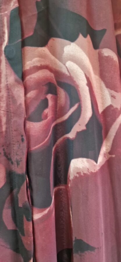 M - Divided blouse nieuw wijnrood (0925may) - Afbeelding 4