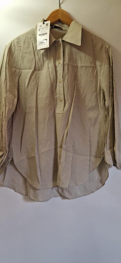 S - Zara blouse streepjes nieuw (0925may)