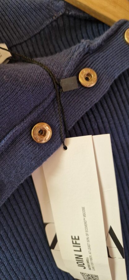 S - Zara jurk blauw stretch nieuw (0925may) - Afbeelding 4