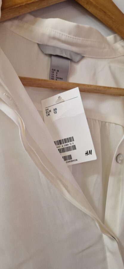 38 - H&M blouse offwhite nieuw (0925may) - Afbeelding 4