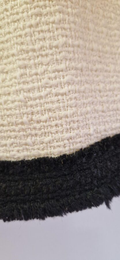 38 - H&M rok offwhite zwart nieuw (0925may) - Afbeelding 4