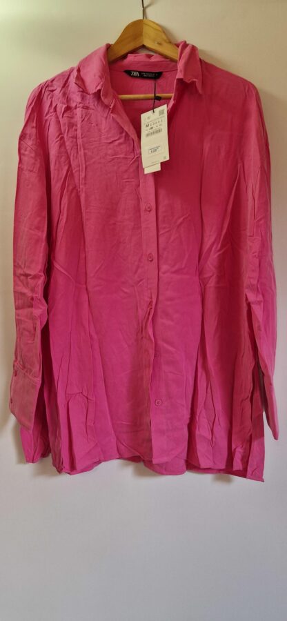 M - Zara blouse roze nieuw (0925may)