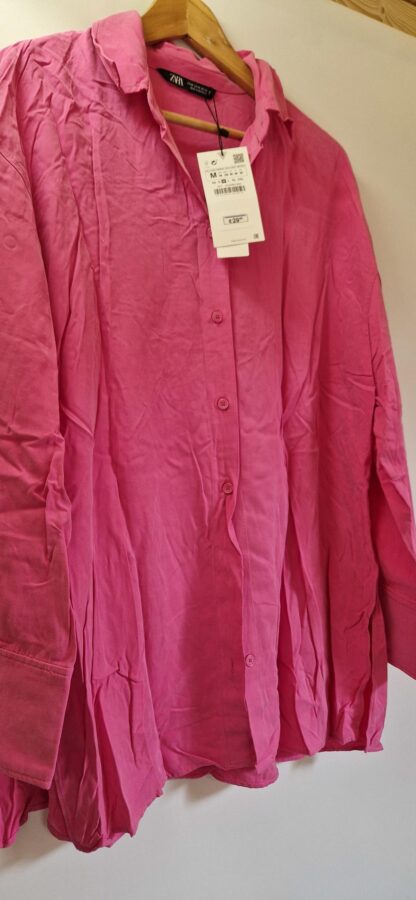 M - Zara blouse roze nieuw (0925may) - Afbeelding 3