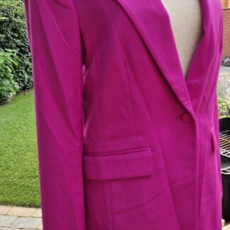 38 - H&M blazer fuchsia nieuw (0925may)