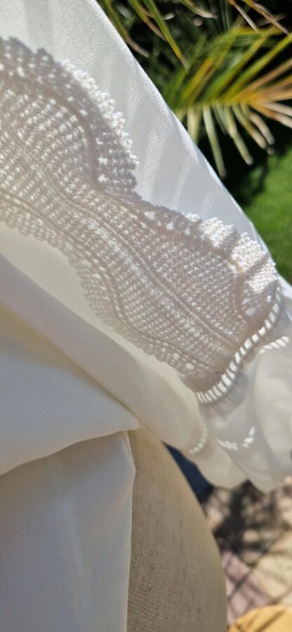 S - Elli White blouse offwhite (0925kh) - Afbeelding 5