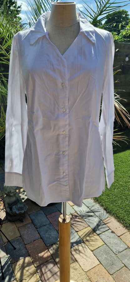 S - Crème de la crème blouse wit (0925kh)