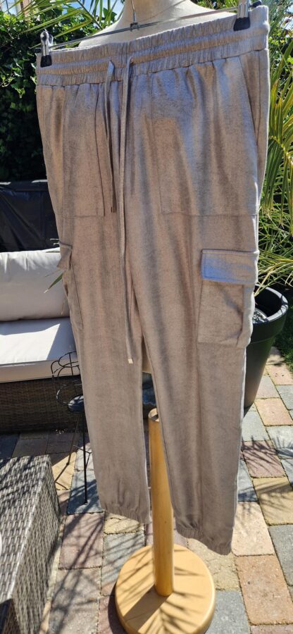 L - ZOSO zilveren broek als nieuw (0925kh) - Afbeelding 3