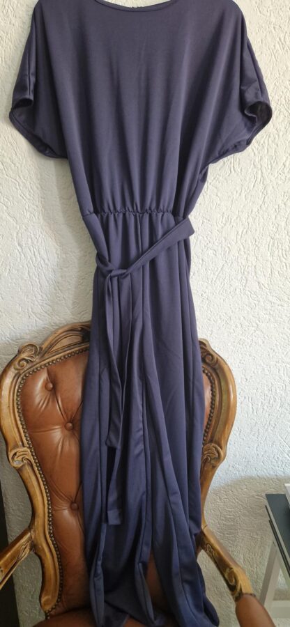 38 40 - Jumpsuit blauw als nieuw (0925kh) - Afbeelding 2