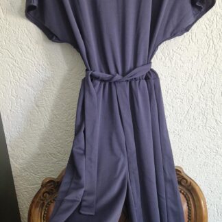 38 40 - Jumpsuit blauw als nieuw (0925kh)