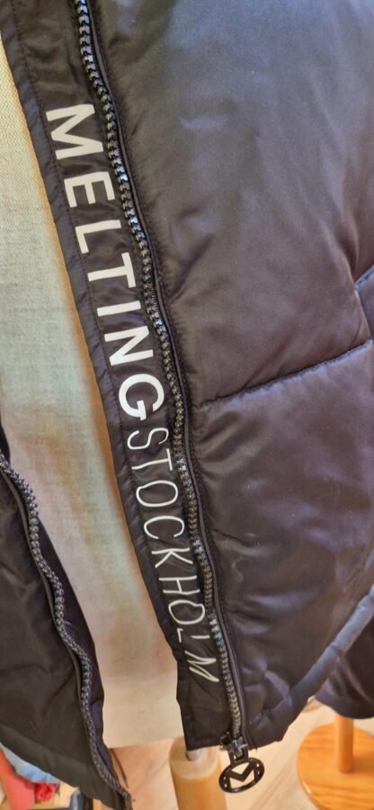 M - Melting Stockholm winterjas zwart (0925kh) - Afbeelding 6