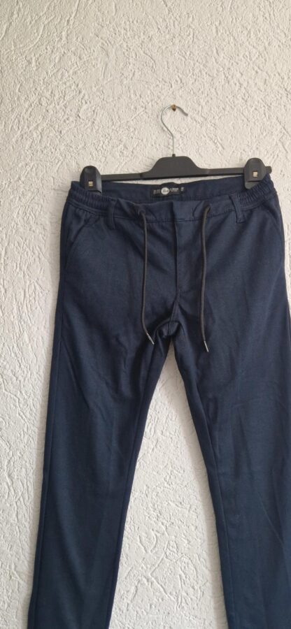 176 - Petrol soepele pantalon blauw (0925am) - Afbeelding 3