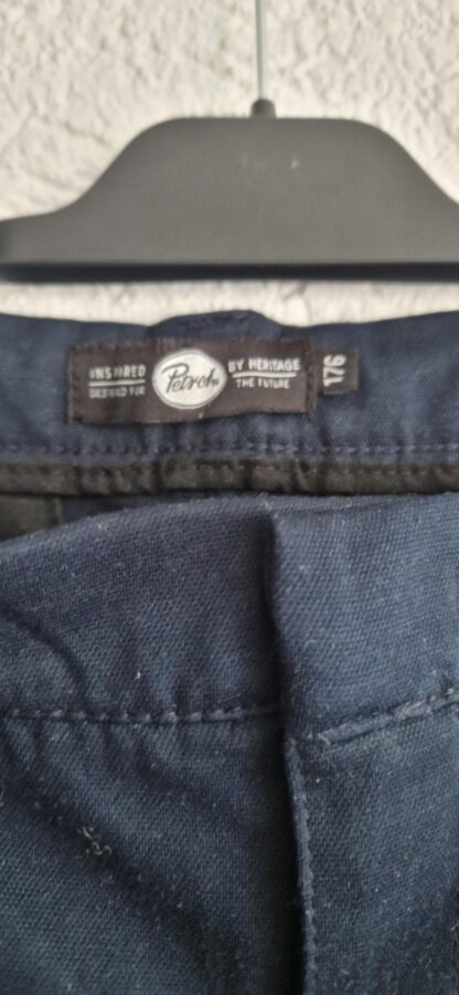 176 - Petrol soepele pantalon blauw (0925am) - Afbeelding 4