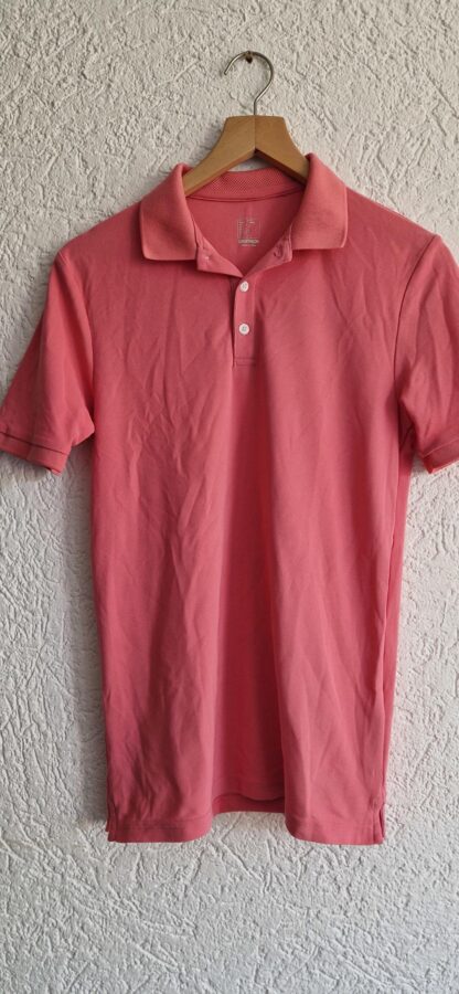 S - Decathlon (sport)poloshirt roze (0925am)
