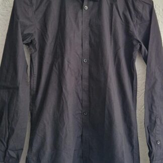 158 164 - WE overhemd zwart strik (0925am)