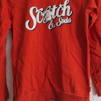 152 - Scotch & Soda sweater oranje (0925am)