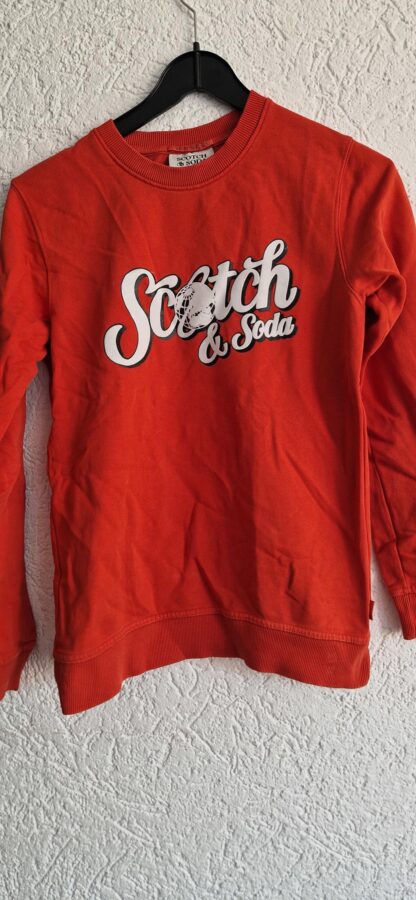 152 - Scotch & Soda sweater oranje (0925am)