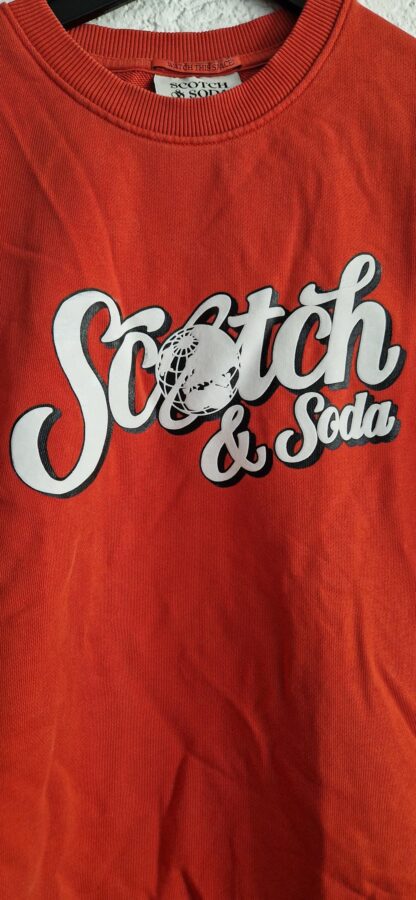 152 - Scotch & Soda sweater oranje (0925am) - Afbeelding 3