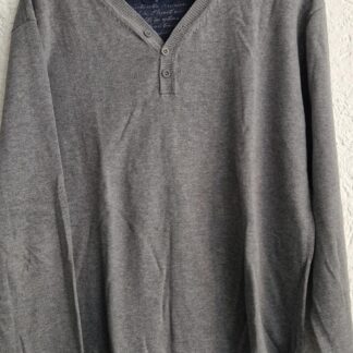 M - John Cabot trui grijs (1025han)