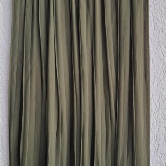 S - FOS Amsterdam rok groen plooien (1025han)