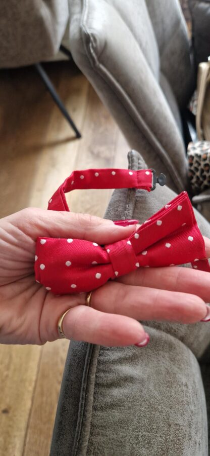 C&A strikje rood wit (1025han)