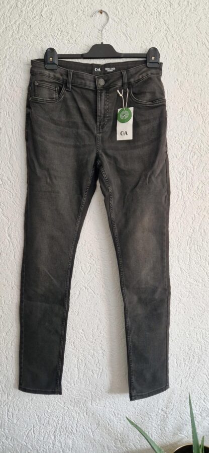 182 - C&A jeans skinny zwart nieuw (1025han)