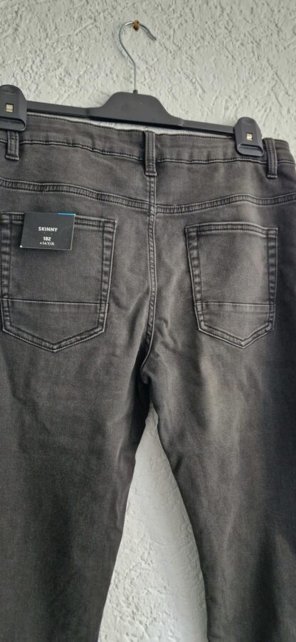 182 - C&A jeans skinny zwart nieuw (1025han) - Afbeelding 6