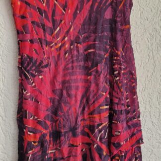 L/XL - Mado et les autres jurk met vestje fuchsiaprint (1025han)