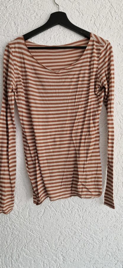 M - Armedangels shirt streepjes (1025han)