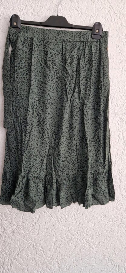 S - Cotton Club rok groene print (1025han) - Afbeelding 4