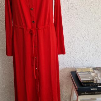 L - By Swan rode jurk (1025bak)