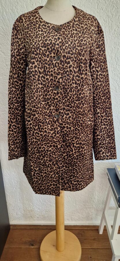 38 - Rut & Circle lange blazer dierenprint (1025bak)
