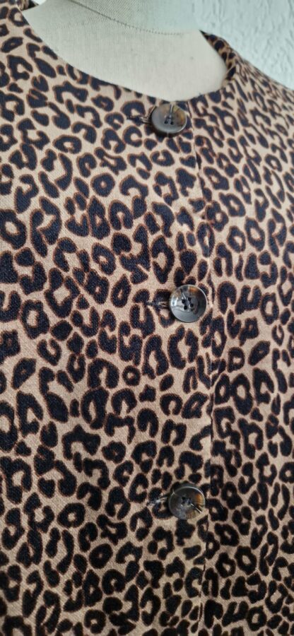 38 - Rut & Circle lange blazer dierenprint (1025bak) - Afbeelding 4