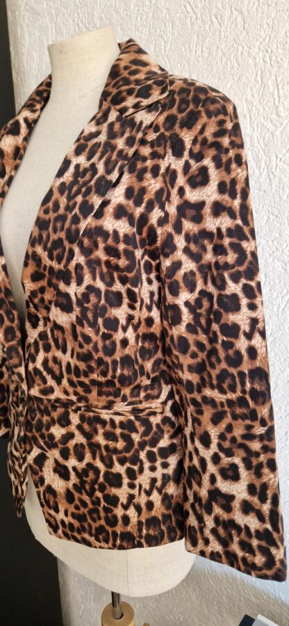M ipv L - Coolcat blazer panterprint (1025bak) - Afbeelding 4