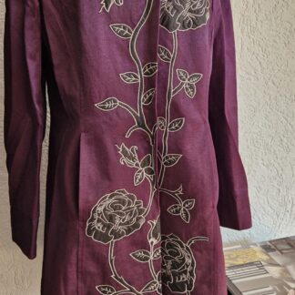 M - Vintage jasje met bloemen (1025bak)