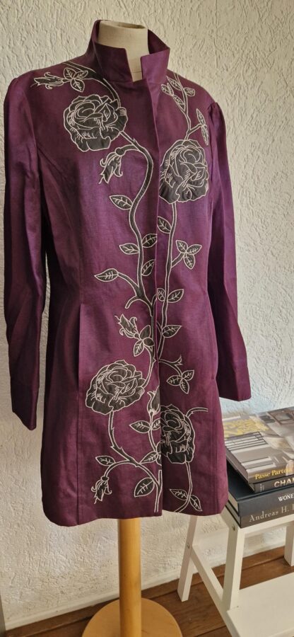 M - Vintage jasje met bloemen (1025bak)